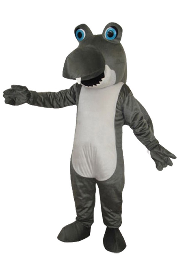 Mascot Costumes Grey Shark Costume - Click Image to Close
